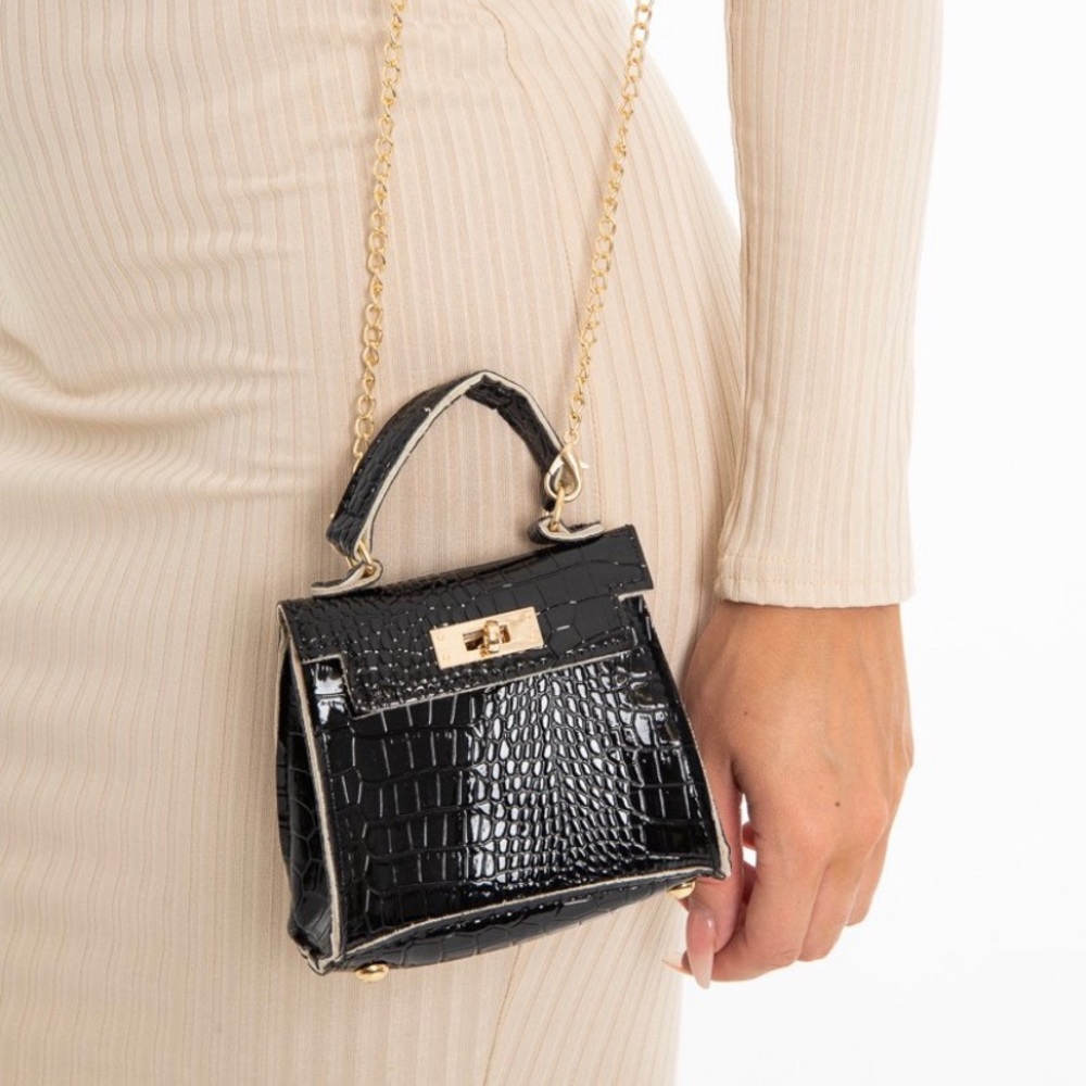 Croc mini handbag